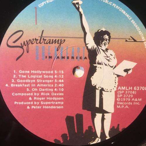 LP - Supertramp - Breakfast In America (AMLH 63708)