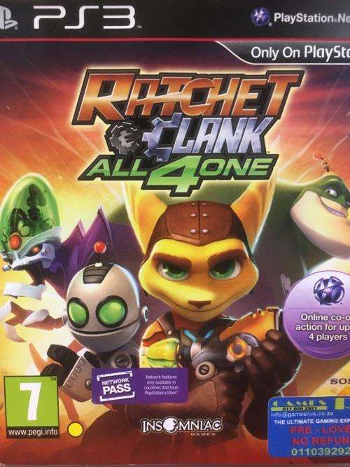 PS3 - Ratchet & Clank All 4 One