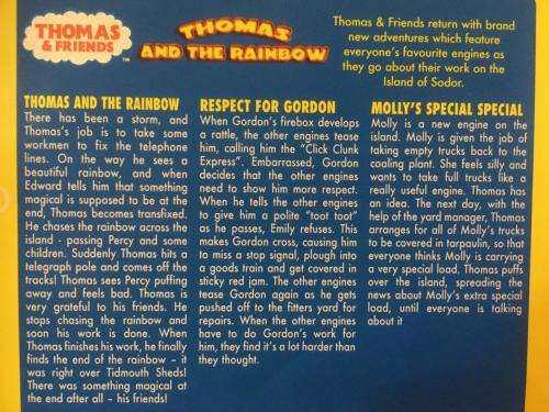 DVD - Thomas & Friends - Thomas and the Rainbow