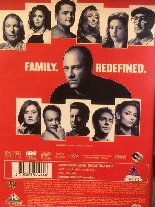 DVD - The Sopranos The Complete Second Season