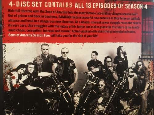 DVD - Sons of Anarchy Season Four