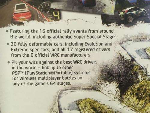 PSP - WRC - World Rally Championship