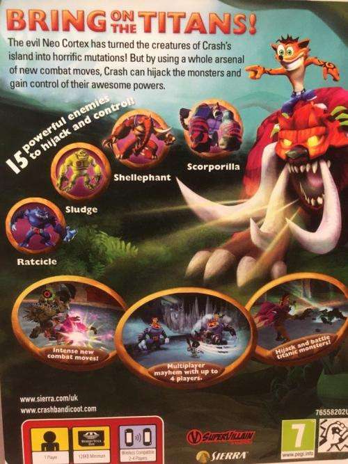 PSP - Crash Of The Titans - PSP Essentials