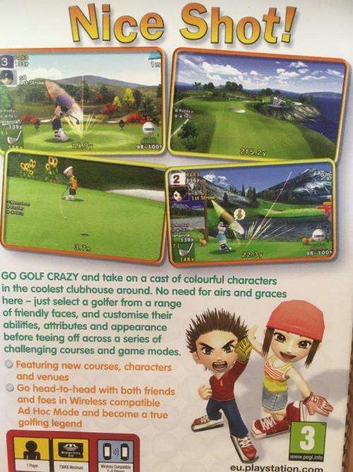 PSP - Everybodys Golf - PSP Essentials