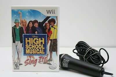 Wii - High School Musical Sing It + Microphone Bundle