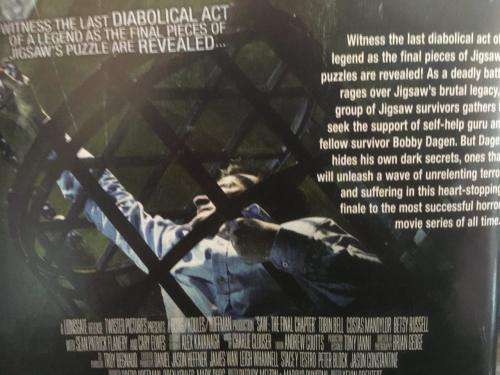Blu-ray - SAW The Final Chapter