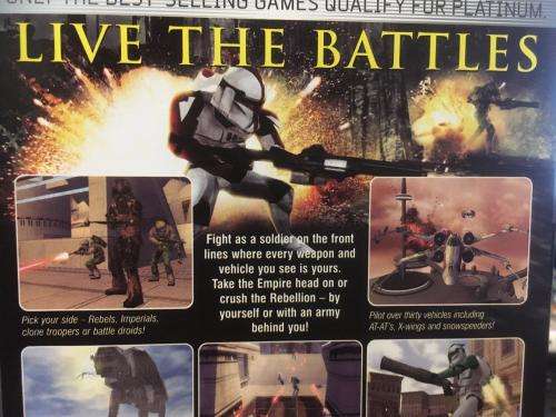 PS2 - Star Wars Battlefront - Platinum