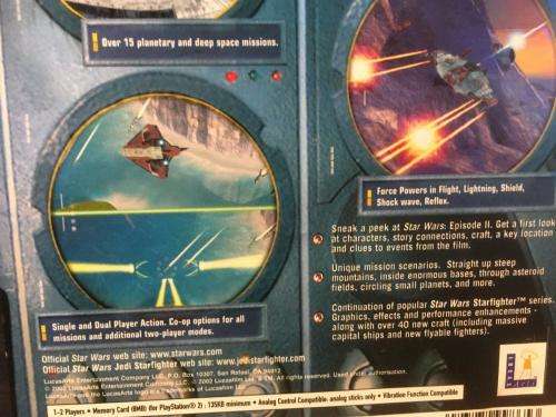 PS2 - Star Wars Jedi Starfighter