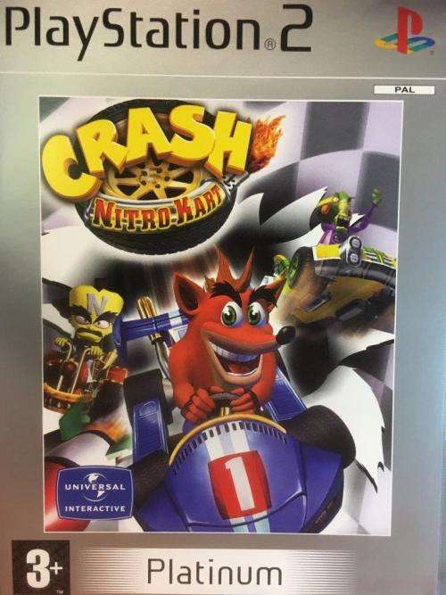 PS2 - Crash Nitro Kart - Platinum