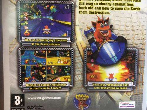 PS2 - Crash Nitro Kart - Platinum