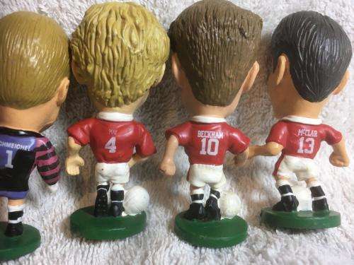 Job Lot Vintage Manchester United (SHARP)  Corithians Figures x 8