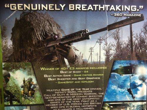 Xbox 360 - Call of Duty Modern Warfare 4 - Classics