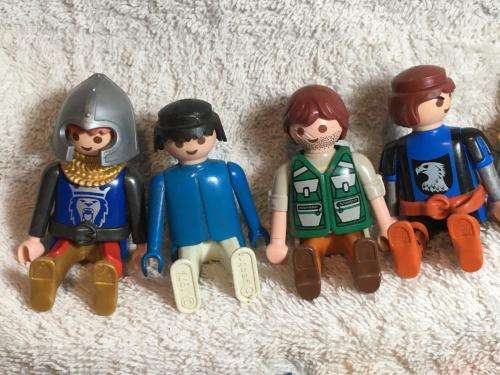Job Lot of Vintage & Newer Playmobile / Geobra People x 21+ 2 prople spares