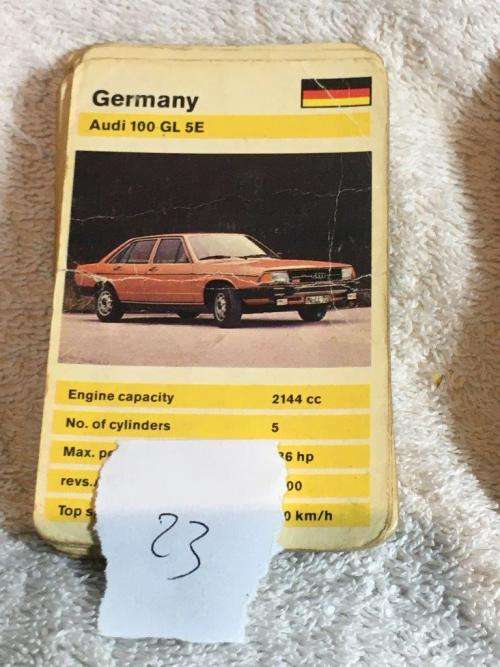 Job Lot Vintage Top Trumps cards - see pictures and description