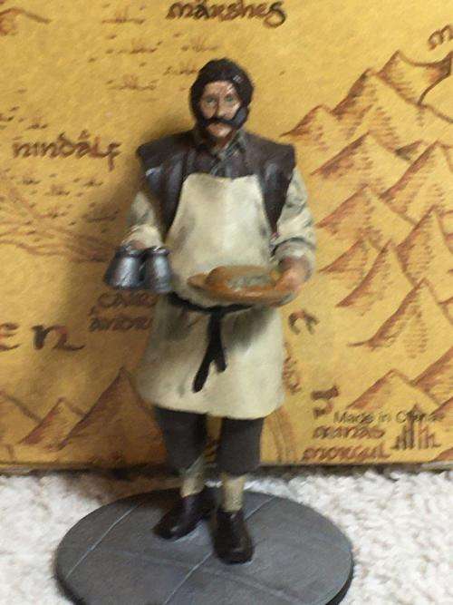 Lord of the Rings - Barliman Butterbur - Eaglemoss Lead Piece - +- 6cm 2004 (NOS)