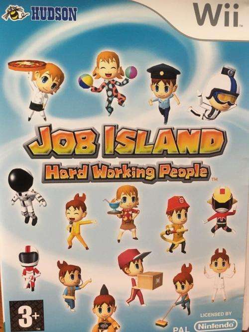 Wii - Job Island Hard Working People