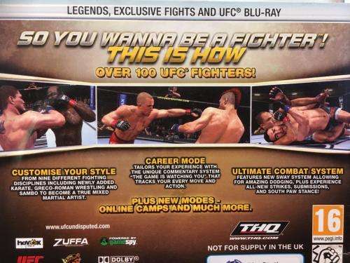 PS3 - UFC Undisputed 2010