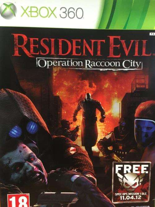 Xbox 360 - Resident Evil Operation Raccoon City
