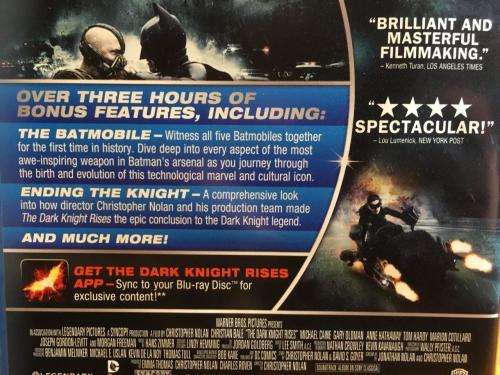 Blu-ray - The Dark Knight Rises (2 Discs)