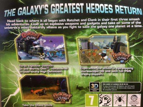 PS3 - The Ratchet & Clank Trilogy