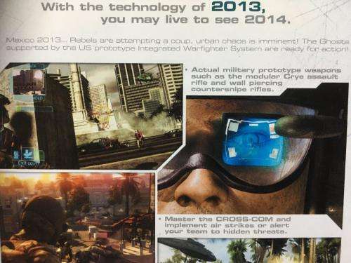 Xbox 360 - Tom Clancy's Ghost Recon Advanced Warfighter