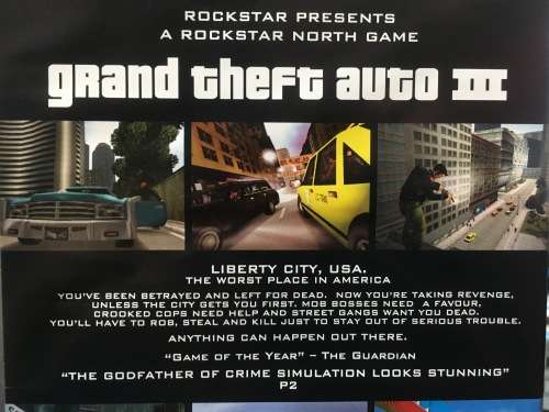 PS2 - Grand Theft Auto III