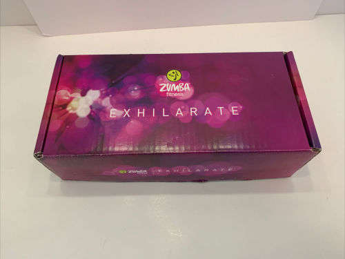 Zumba Fitness Exhilarate Body Shaping System 5 DVD's, Zumba Sticks + Program Guide (As New)