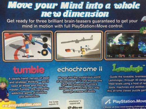PS3 - Move Mind Benders