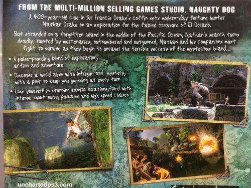 PS3 - Uncharted Drake's Fortune