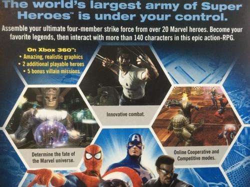 Xbox 360 - Marvel Ultimate Alliance