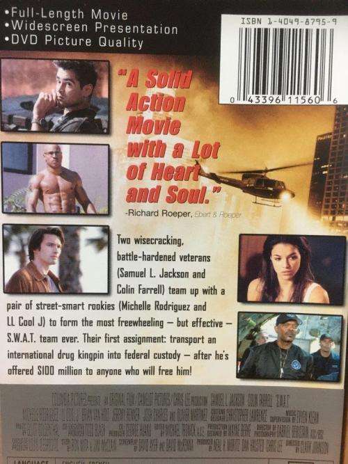 PSP - SWAT S.W.A.T. (UMD VIDEO) (Region 1) Listing for IFDAL ONLY