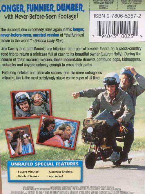 PSP - Dumb and Dumber Unrated (UMD VIDEO) (Region 1)