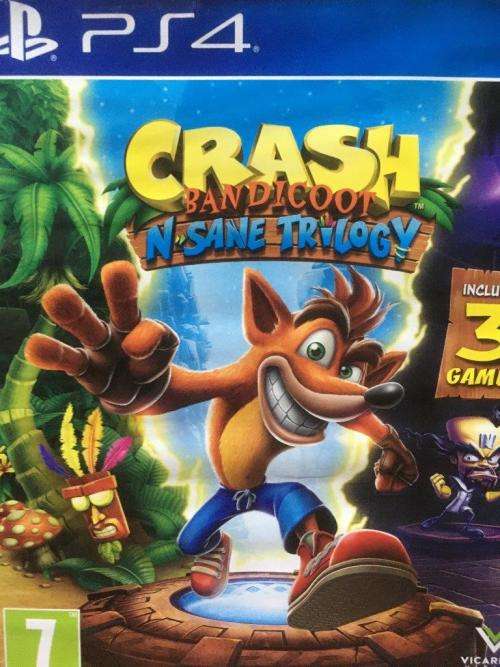 PS4 - Crash Bandicoot N Sane Trilogy