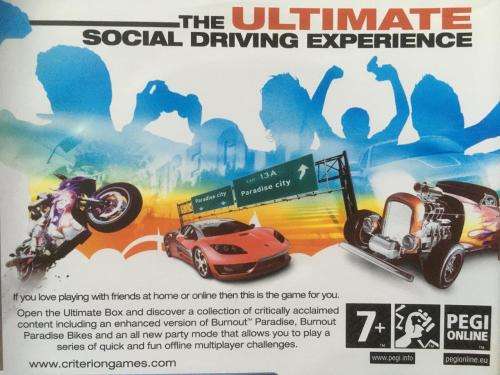 PS3 - Burnout Paradise The Ultimate Box