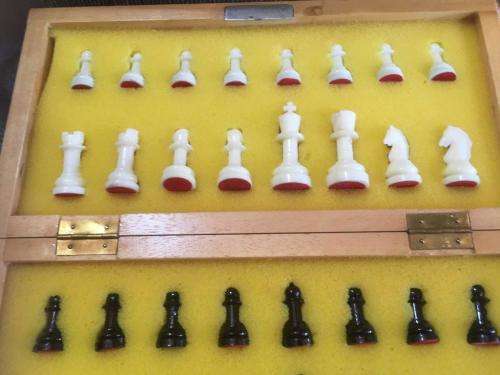 Vintage Magnetic Chess Set Boxed
