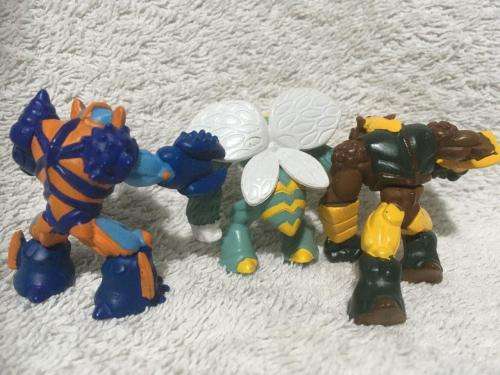 3 x Gormiti Figures Lot 2