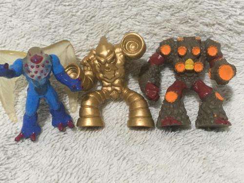 3 x Gormiti Figures Lot 5