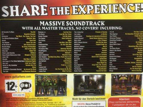 PS2 - Guitar Hero World Tour