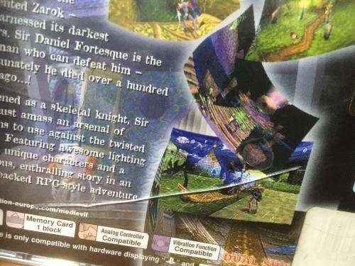 PS1 - Medievil (pal black disc)