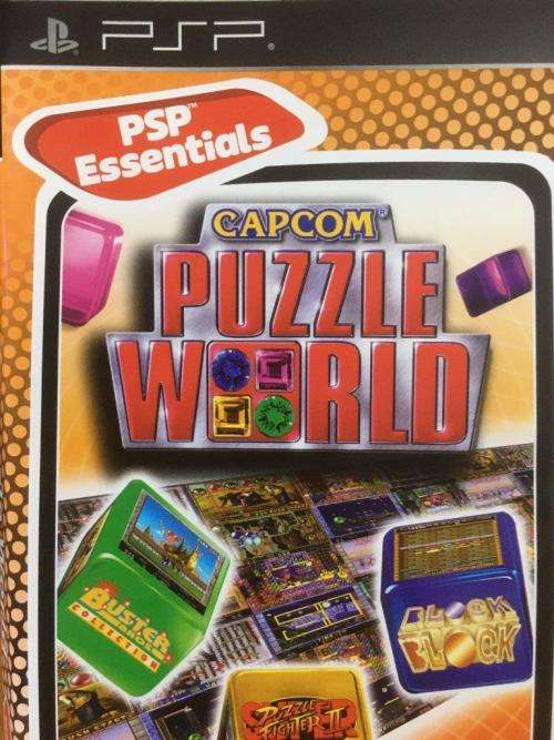 PSP - Capcom Puzzle World - PSP Essentials