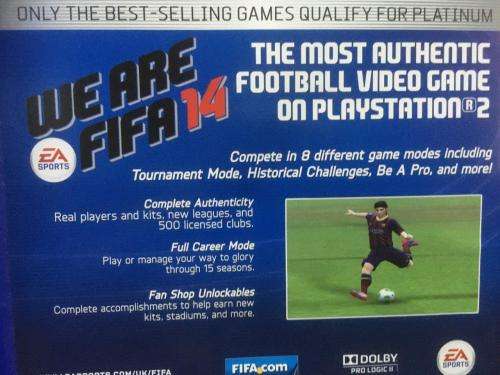 PS2 - FIFA 14 Legacy Edition - Platinum