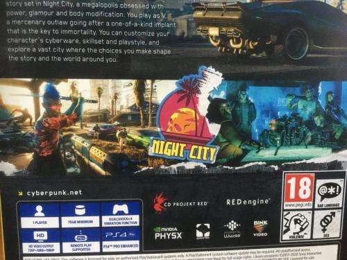 PS4 - Cyberpunk 2077