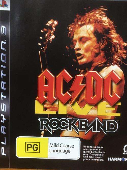 PS3 - AC/DC Rock Band