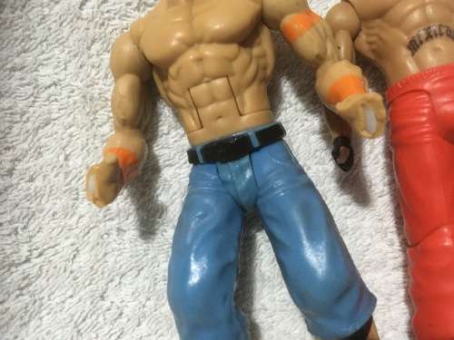 Job Lot 7 of 2 WWE action Figure +-18cm - See Description