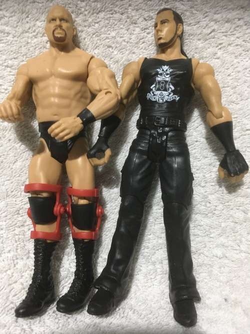 Job Lot 3 of 2 WWE action Figure +-18cm
