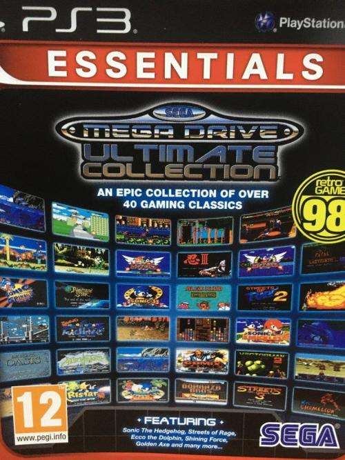 PS3 - Sega Mega Drive Ultimate Collection - Essentials
