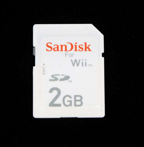 Wii - SanDisk for Nintendo Wii 2GB SD Gaming Memory Card