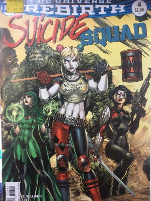 Job Lot of 4 x Suicide Squad Comics
