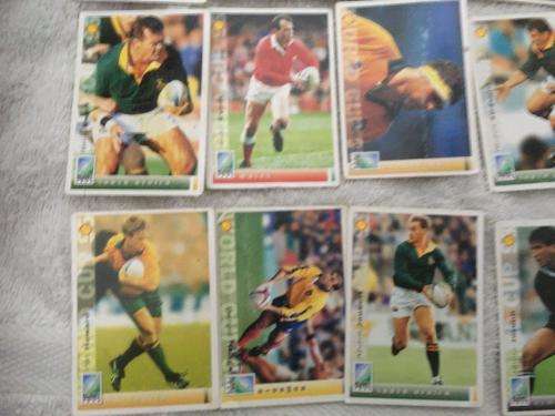 Job Lot: Rugby World Cup 95 shell trading Cards (20 cards)