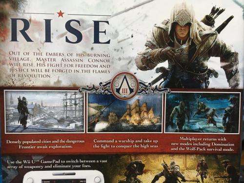 WiiU - Assassin`s Creed III